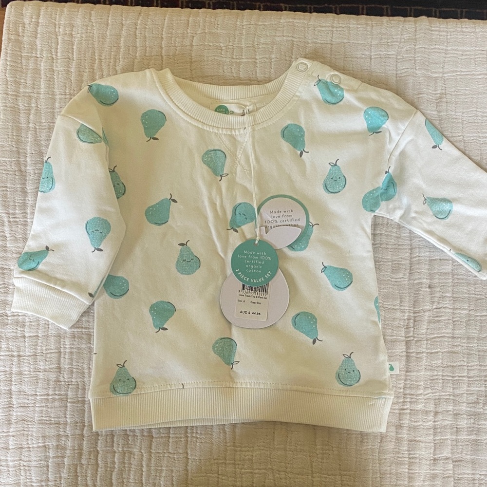 Little Green & Co pear sweater